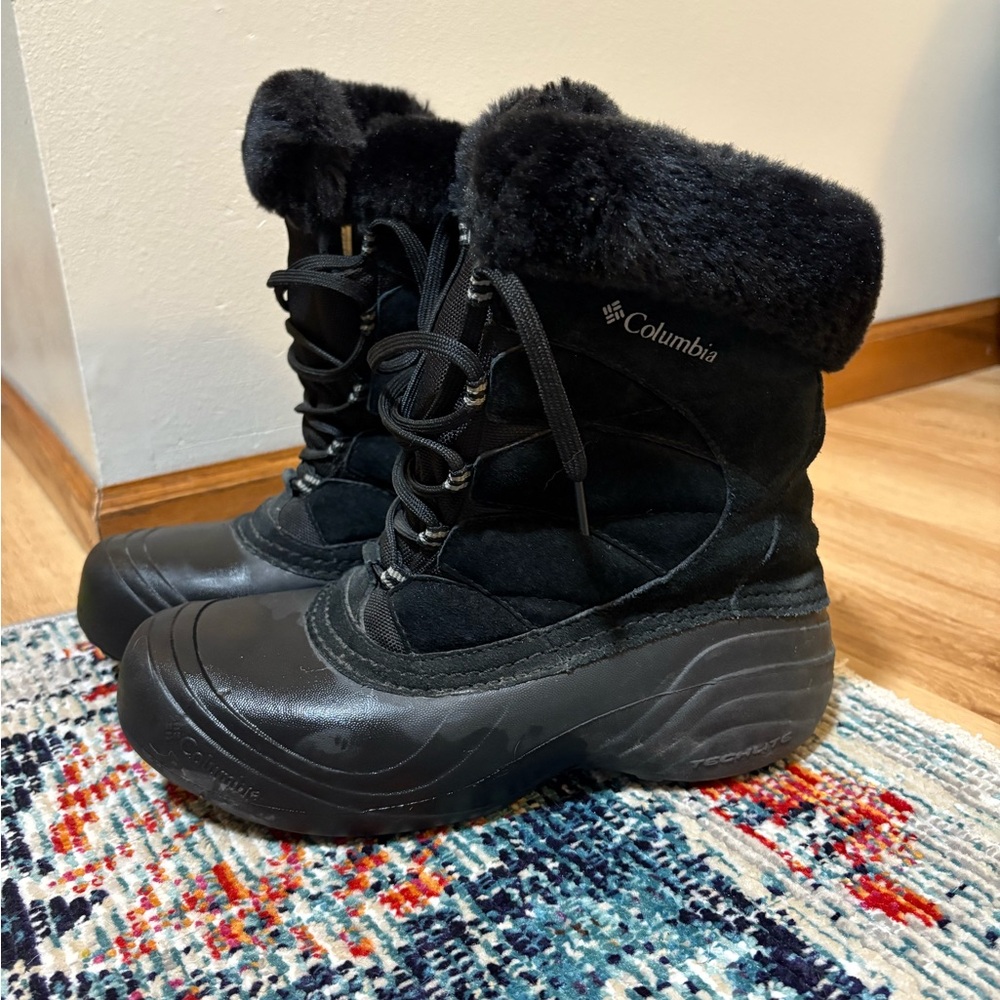 Columbia Women's Sierra Summette Black Winter Boots